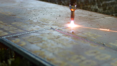 CNC-machine-being-used-to-precisely-cut-metal