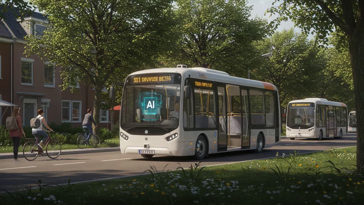 Innovative Public Transportation: Future Smart Buses Utilizing AI Technology for Enhanced Urban Mobility and Sustainable Public Transit Solutions
