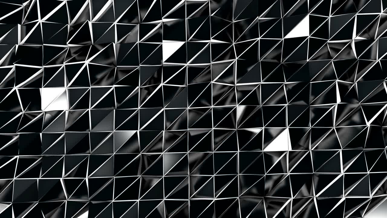 perfectly seamless loop 3d rendering background origami
