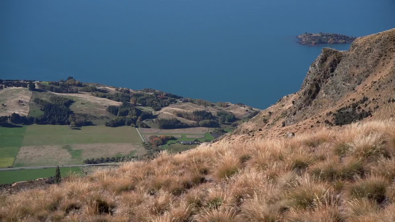 Scenic Mountain and Lake Landscape