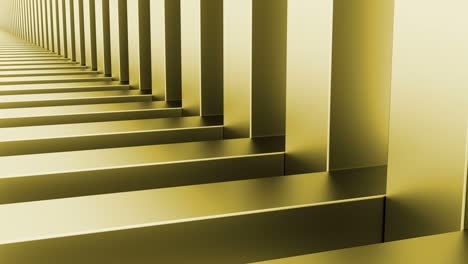 golden abstract looped background animation