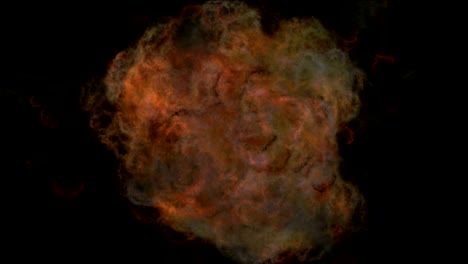 fuego de explosión 4k