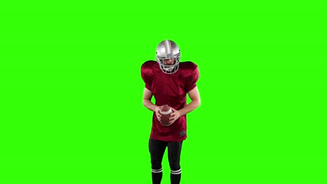 American-football-player-on-green-screen-background.