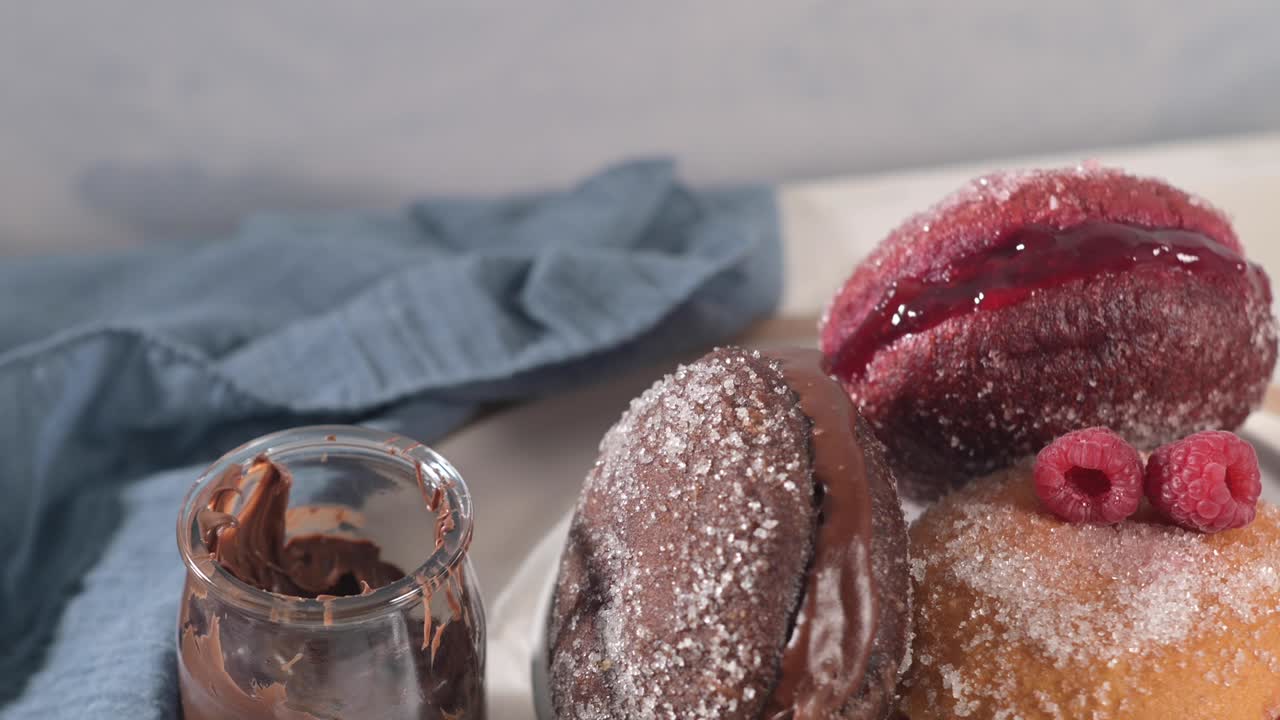 포르투갈식 설탕으로 긴 반죽