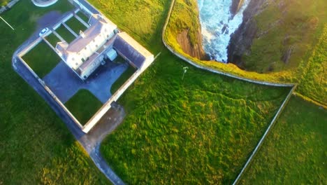 Aerial-of-west-cork-lighthouse-4k