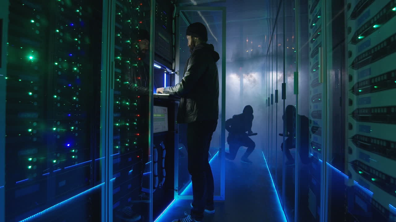 Cyber Attack in Server Room