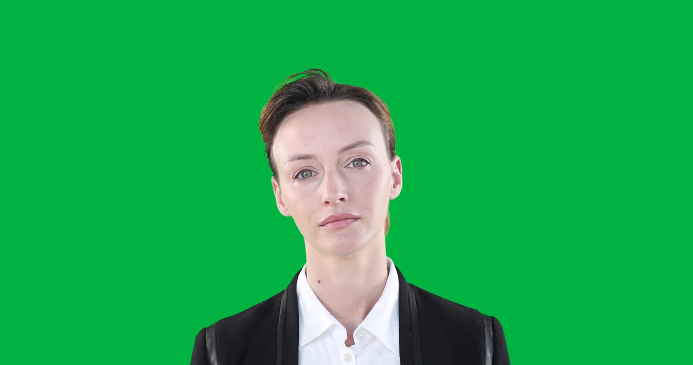 Forretningskvinde på alfakanal