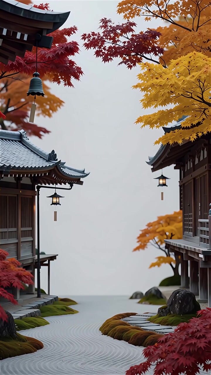 Sfondo Animato Cultura Giapponese 4K