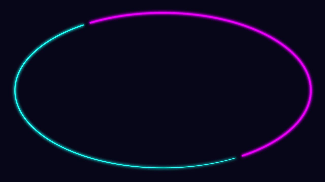 Abstract seamless background blue purple spectrum loop animation Fluorescent UV light 4k glowing neon line Abstract background web neon box template.