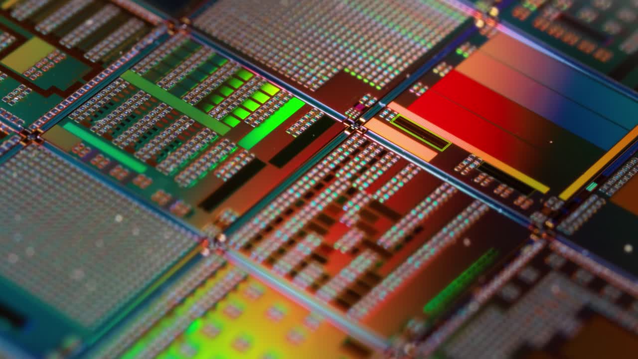 en electrónica, una oblea también llamada rebanada o sustrato es una fina rebanada de semiconductor, un silicio cristalino, utilizado para la fabricación de circuitos integrados