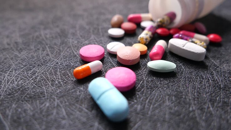 Assorted Pills and Capsules