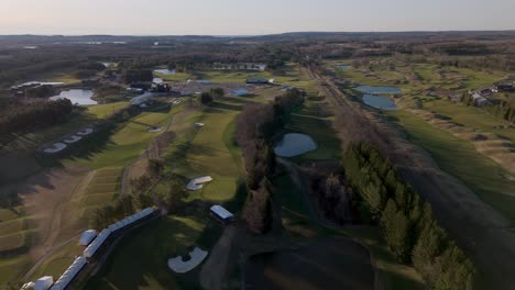 tpc toronto at osprey valley - new home for golf canada (royal canadian golf association (rcga) in ontario, canada. - aerial shot