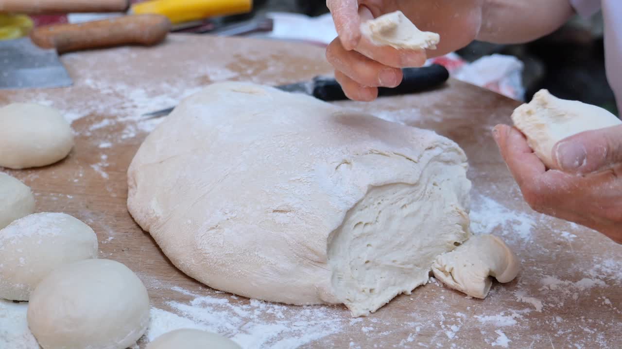 Making Dumplings - Dough Preparation