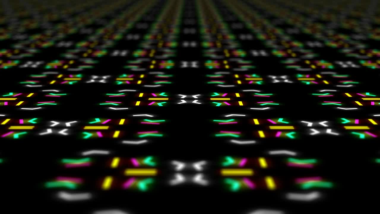 현장 깊이와 함께 복잡한 현대 디자인 반복