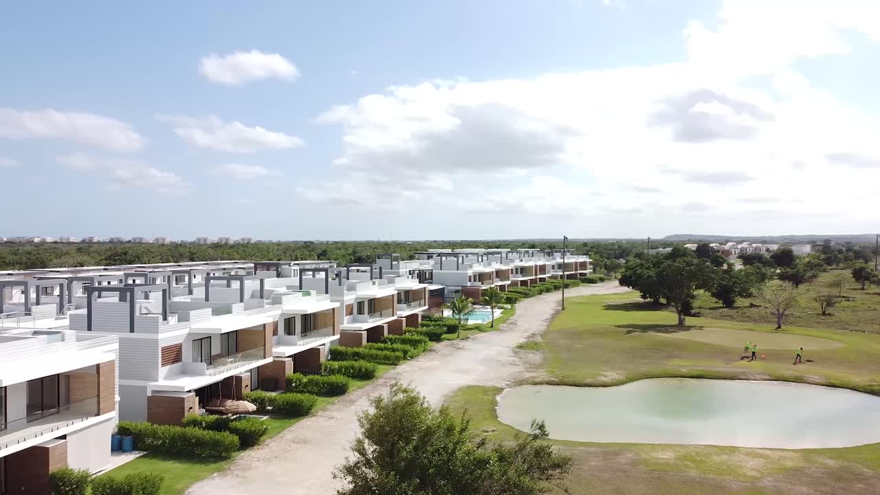 Projects village vista cana, punta cana. complex for relax vacation.