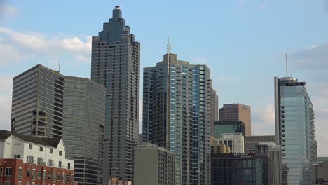 skyscrapers tower above atlanta georgia