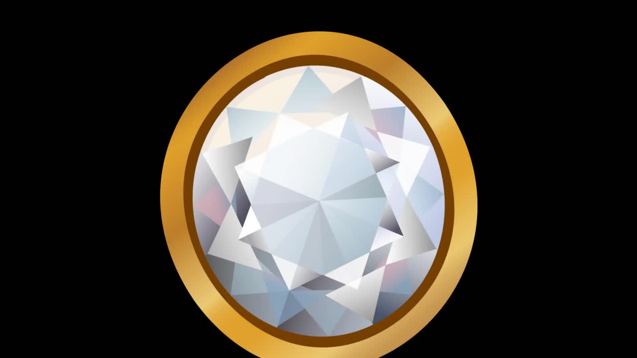 검은 바탕에 있는 원과 속도계의 애니메이션