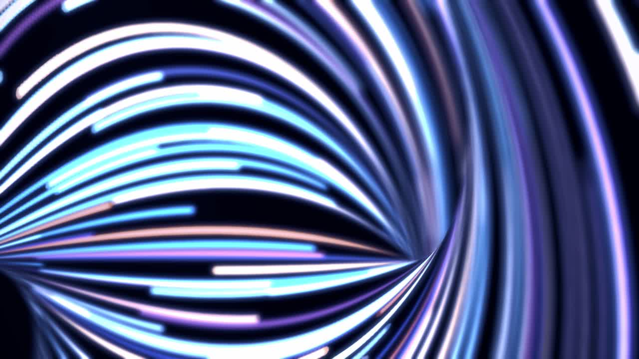 Abstract Glowing Lines Pattern Background