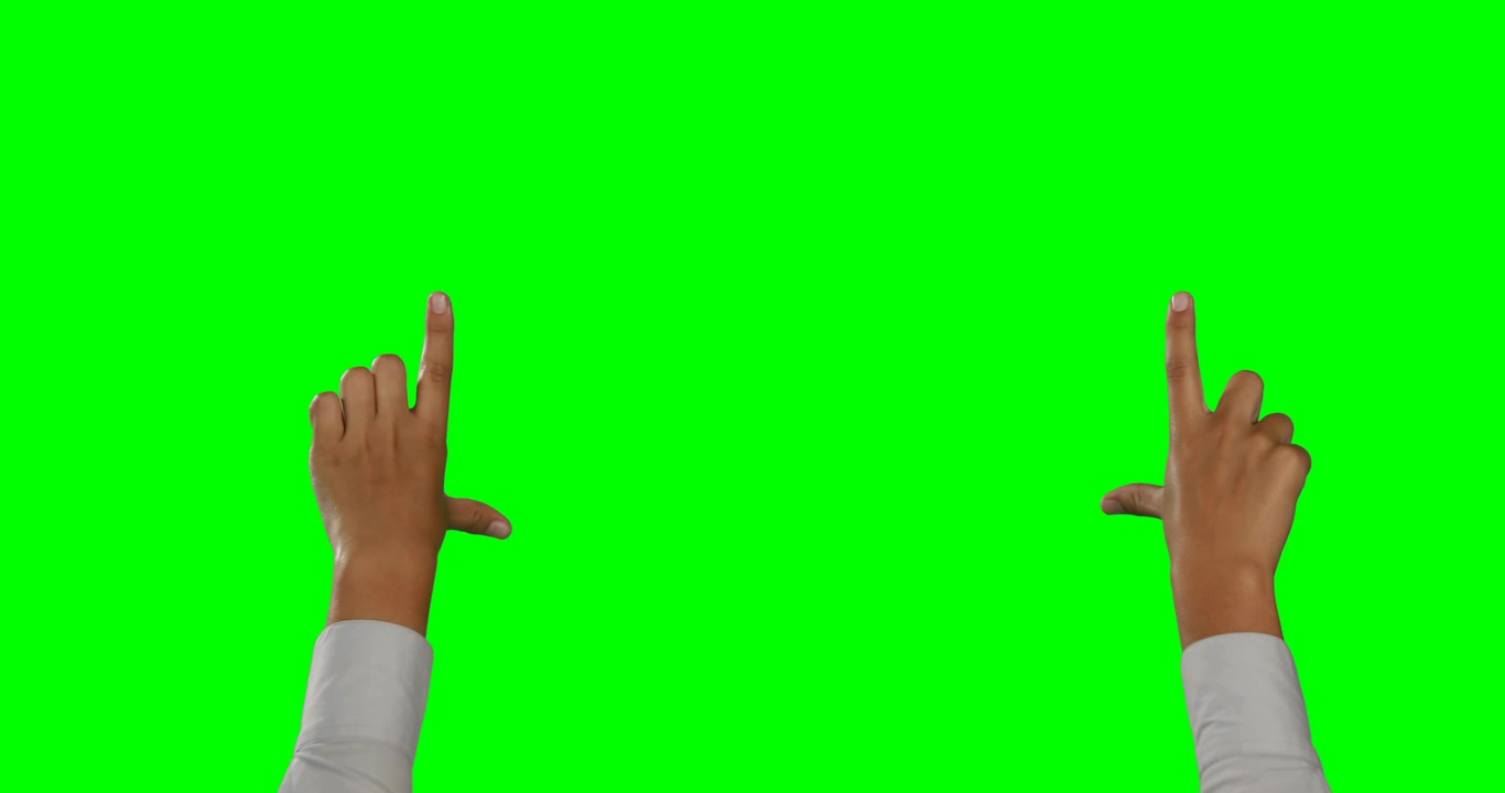 Primo piano di una mano che utilizza uno schermo digitale futuristico