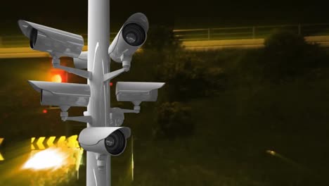 surveillance cameras