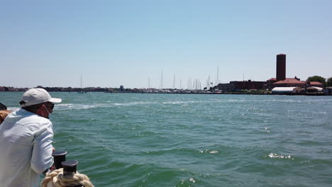 venice from a boat 4k 29,97 frames per sec 29 sec
