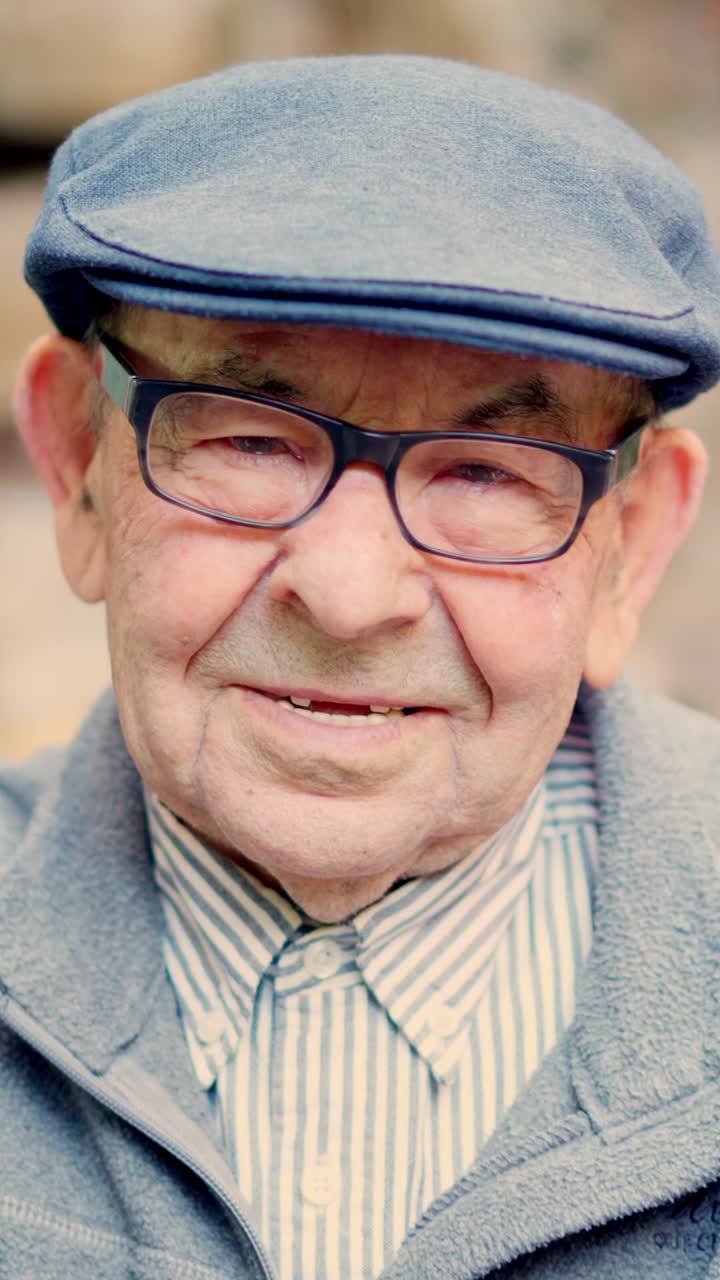 retrato de un hombre anciano