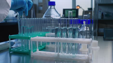 scientist conducting experiments in a laboratory