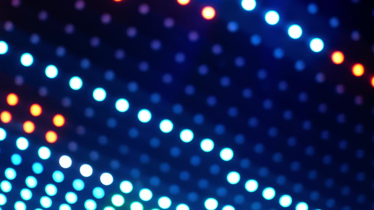 Blured colorful effect light  at night.