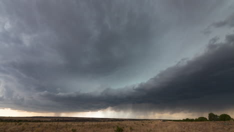 shifting rain curtains in the mountains of new mexico