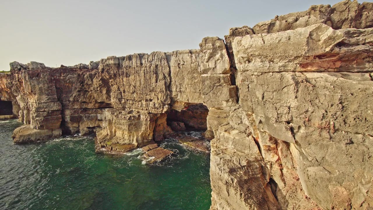 Boca do Inferno coastal landmark in Cascais Portugal