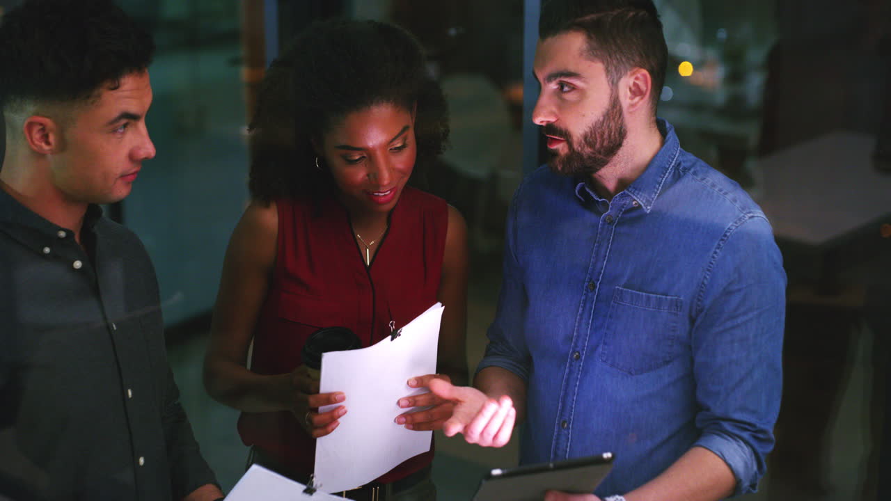 Pulling an all-nighter to get the deadline done