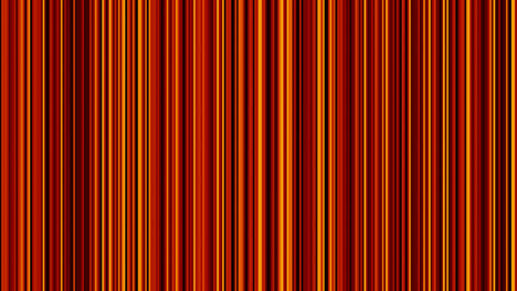 looping animation of black red and yellow vertical lines oscillating