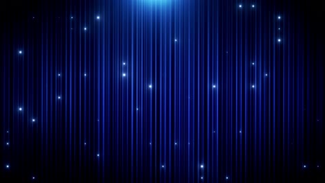 glowing blue curtain background