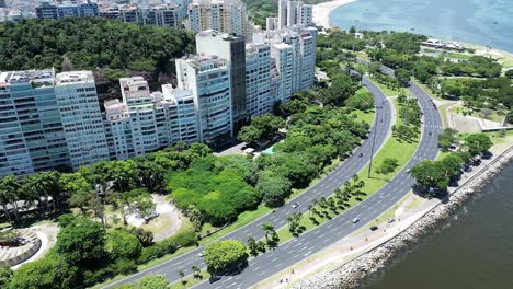 flamengo park at downtown rio de janeiro in rio de janeiro brazil