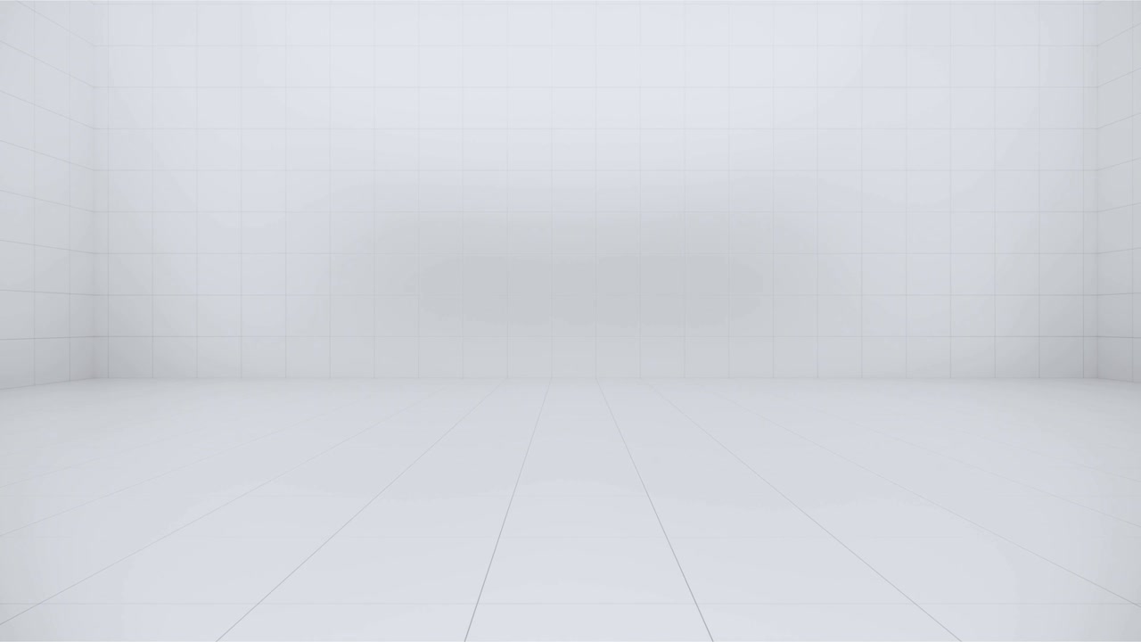 Empty white granite tiles design room interior design 3d rendering