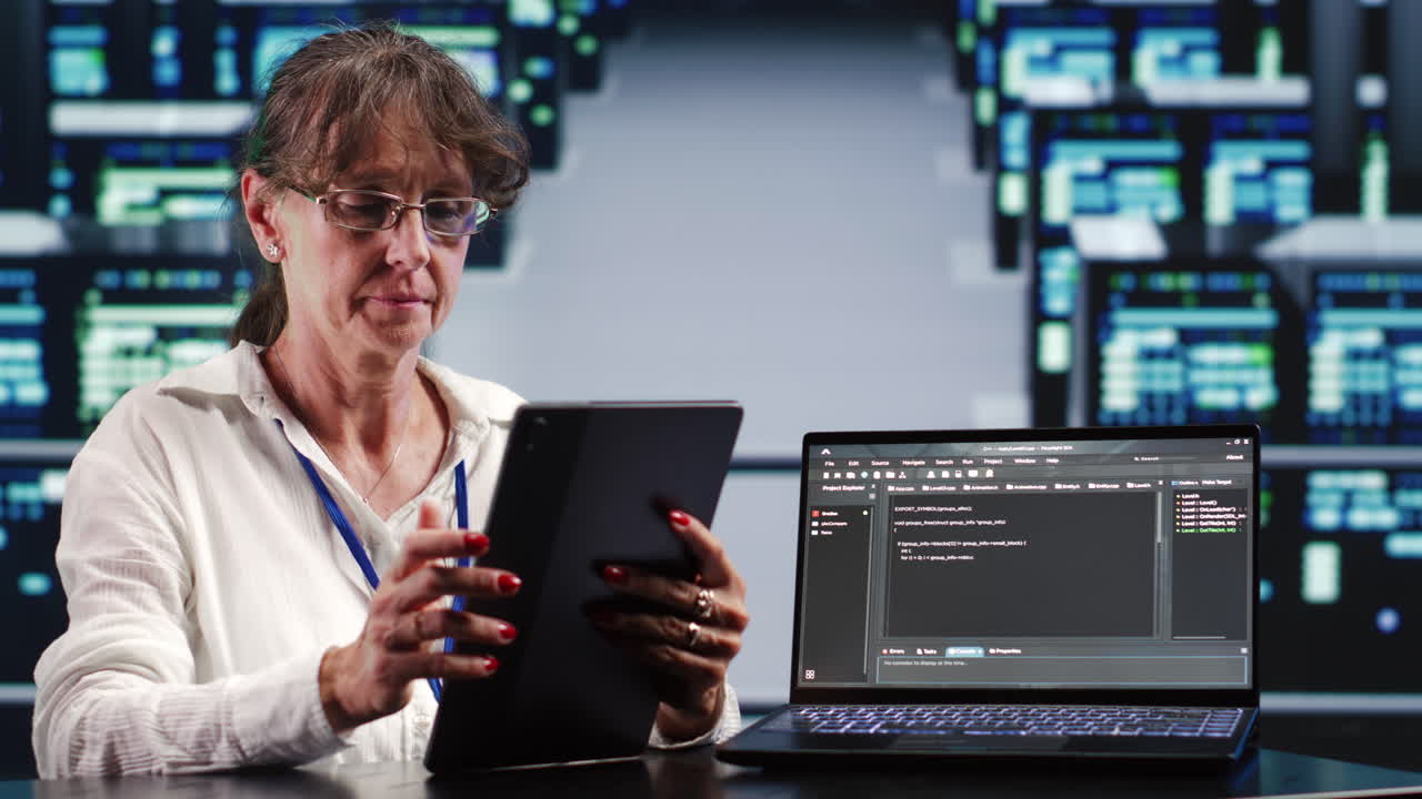 Professional running code in server farm