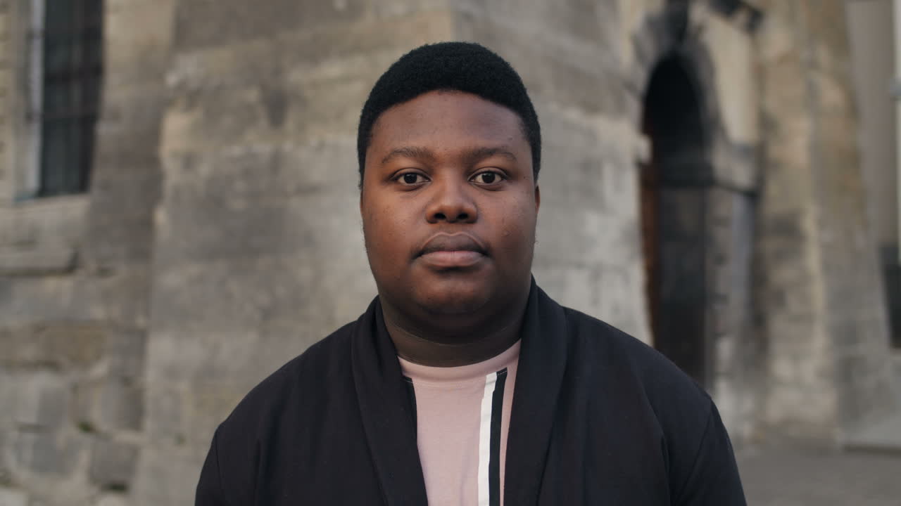 retrato de un hombre afroamericano