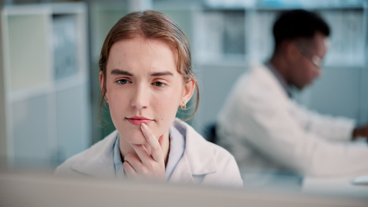 Healthcare professionals working in a medical office