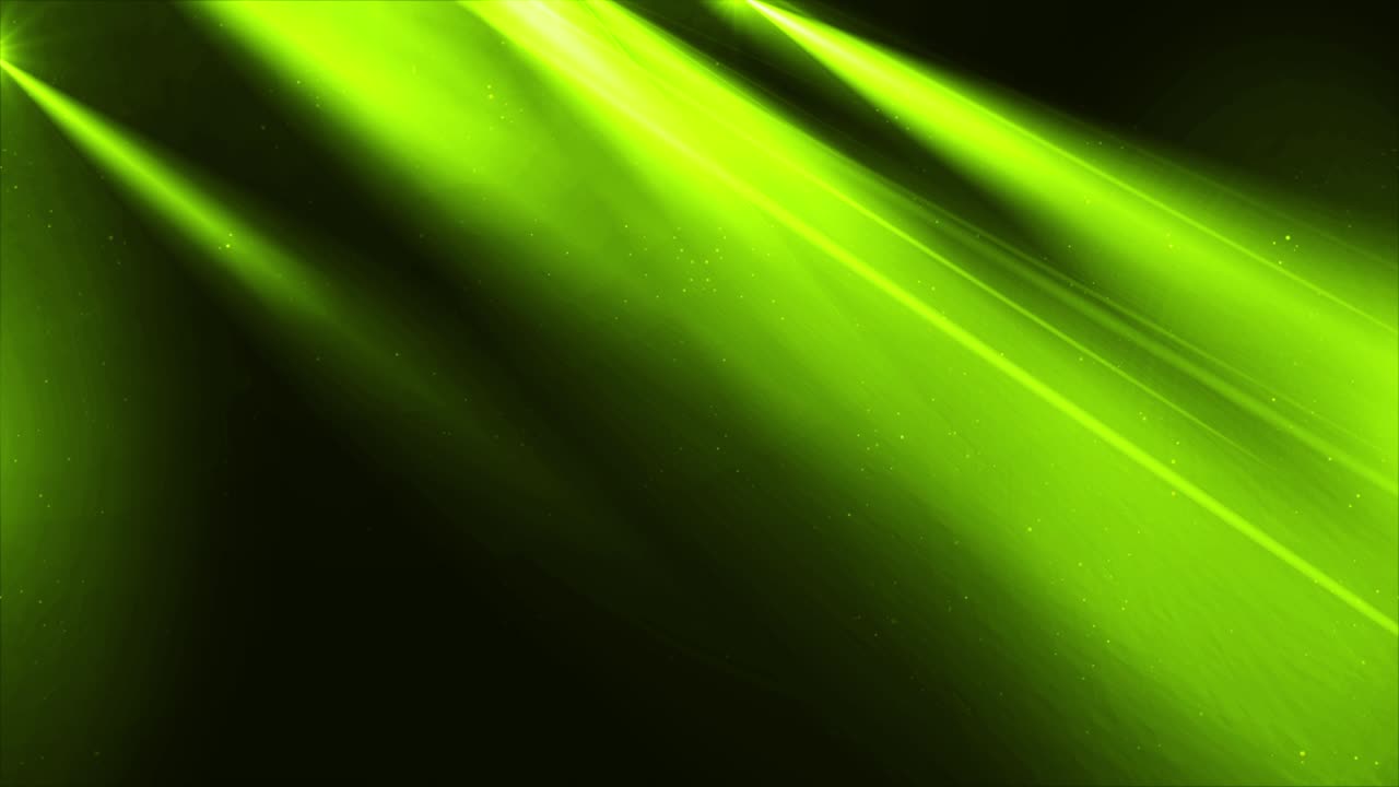 animazione a ciclo di scena a luce verde