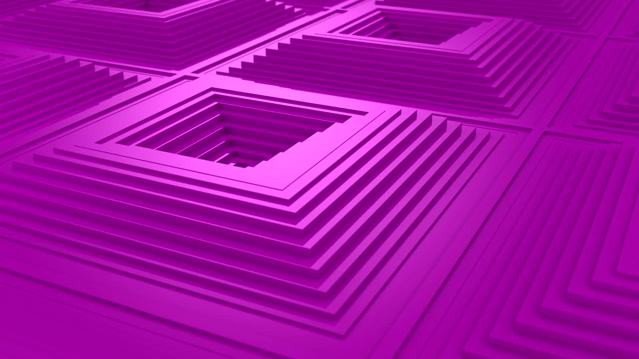 los cuadrados formaron una onda