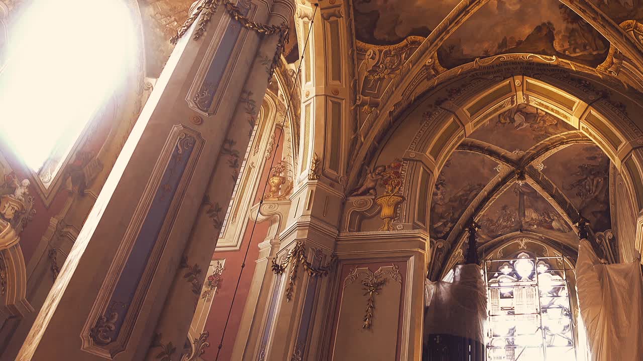 Riprese della Cattedrale Cattolica. Leopoli, Ucraina