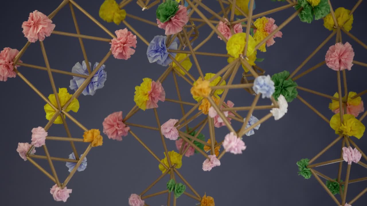 손으로 만든 인테리어 장식에 느린 기울기