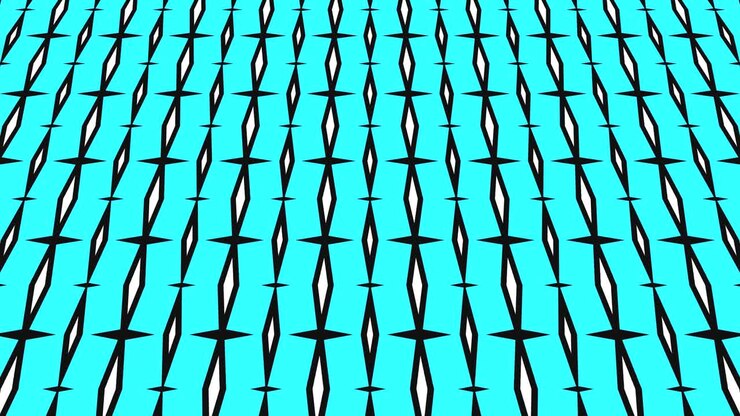Motivo video grafico con figure geometriche che si inclina verso l'alto e si muove.