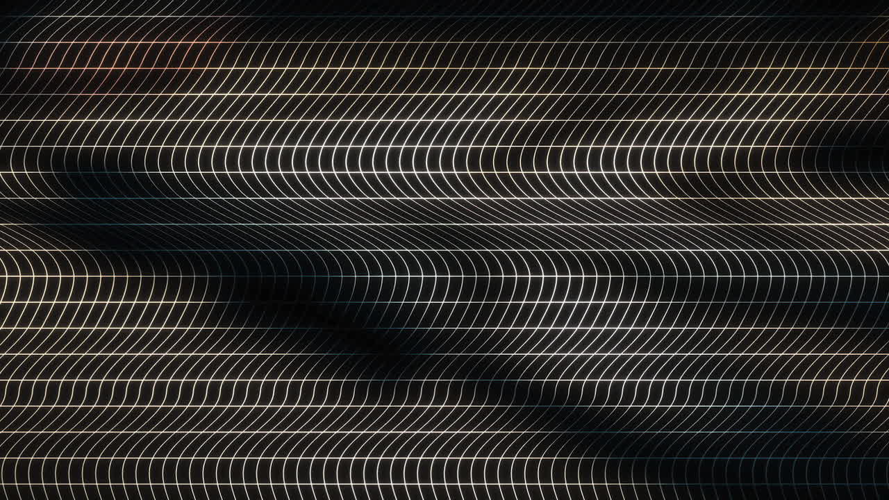 Abstract Geometric Wave Pattern