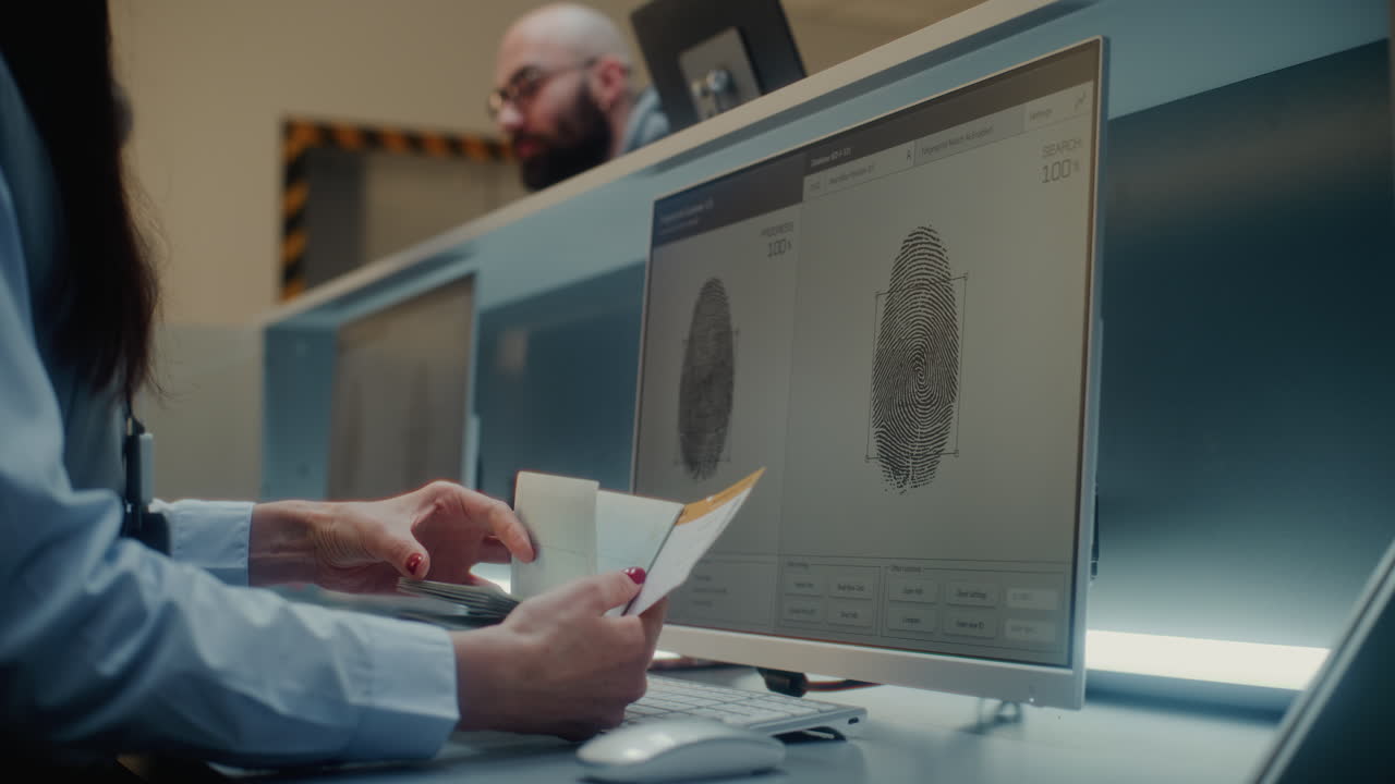 Fingerprint Scanning and Document Verification