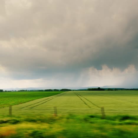 The-Countryside-Of-Hungary-Viewed-From-The-Window-Of-A-Fast-Moving-Car-3