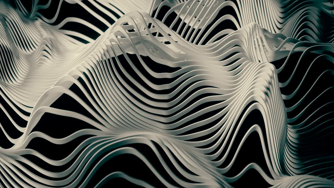 descripción abstracta de una red digital en 4k.