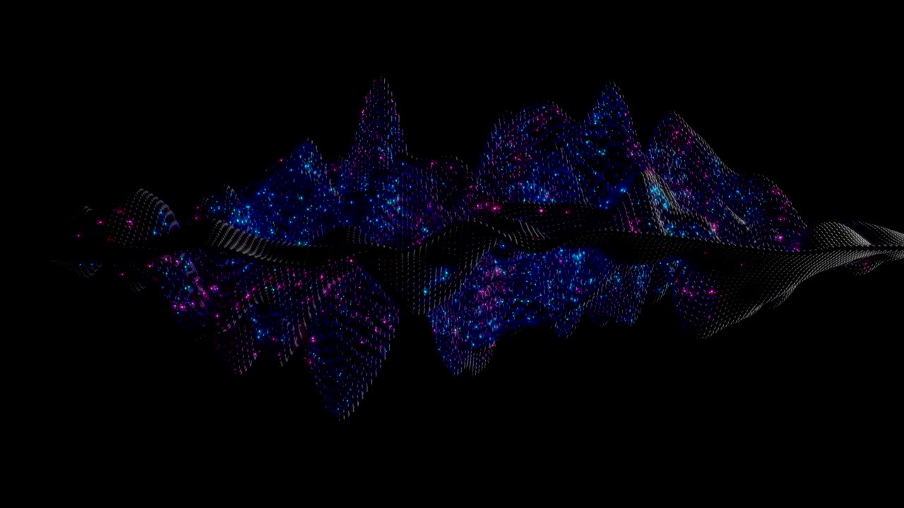 4k 추상 신경망은 시스를 발사합니다.