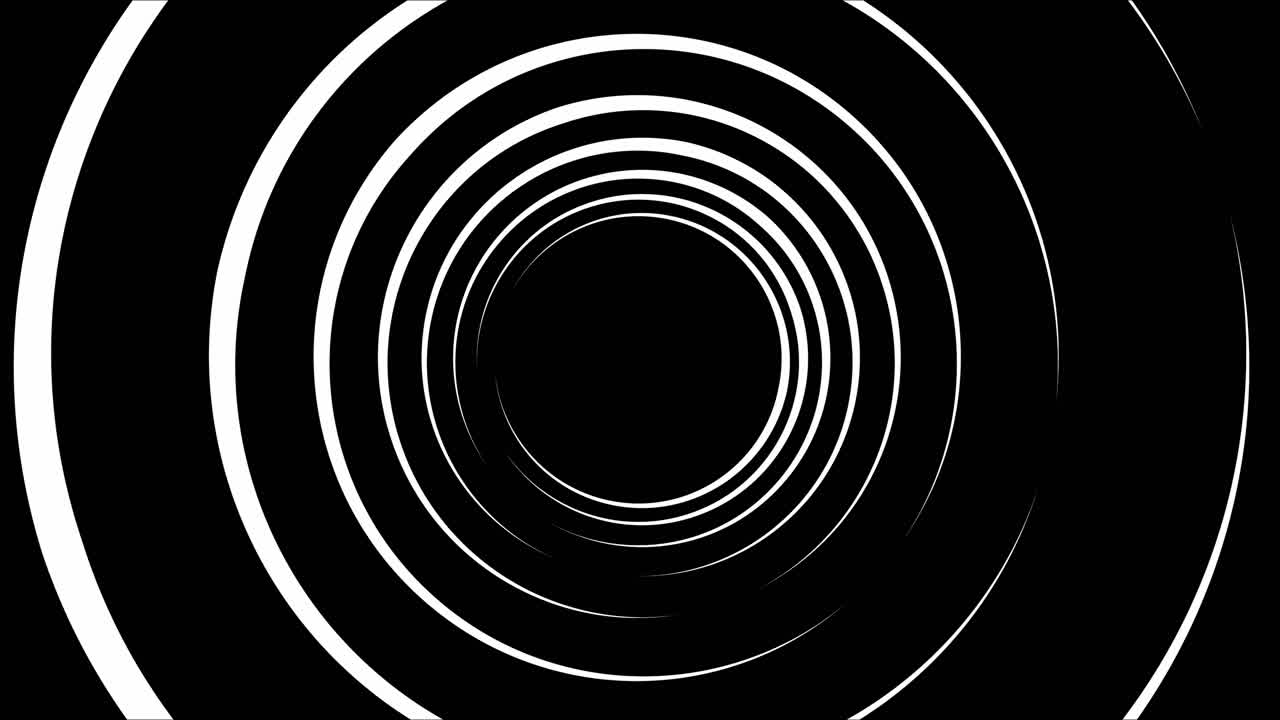 Abstract Geometric Circles Pattern