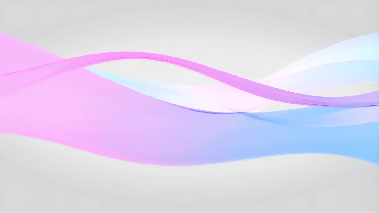 Sfondo Minimalista Astratto con Onde in Movimento 4K